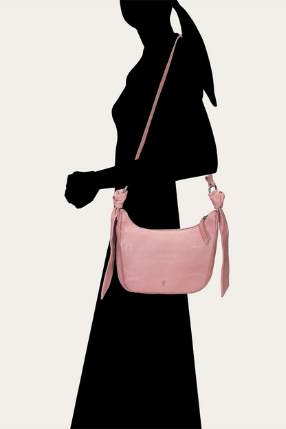 Women's Nora Knotted Crossbody Bag in Woodrose | Frye New