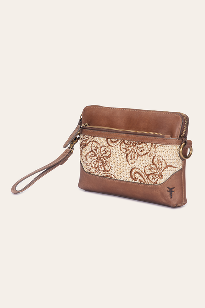 Women's Floral Crossbody Wristlet Wallet | Frye Top Pick
