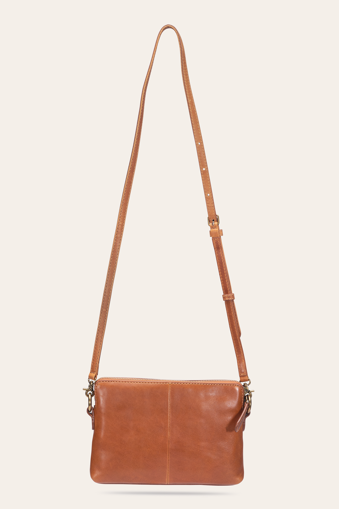 Melissa Burnt Terracotta Crossbody Wristlet | Frye Signature