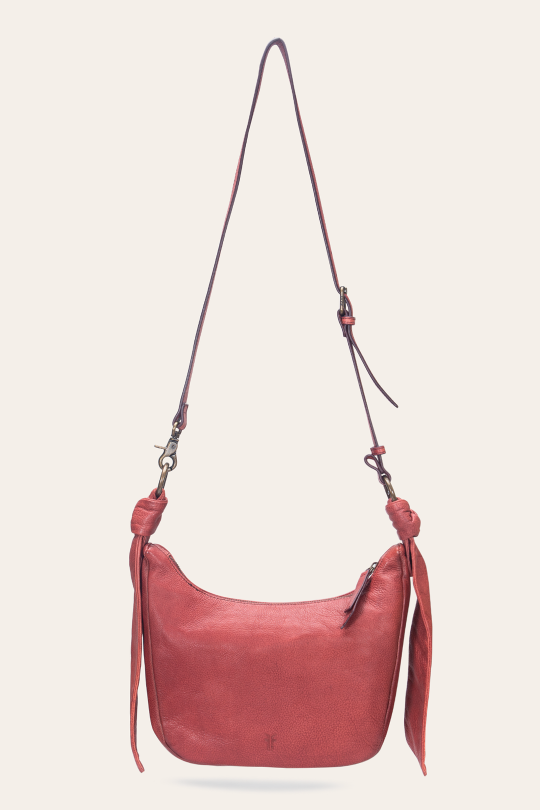 Nora Knotted Crossbody in Burgundy | Frye Everyday