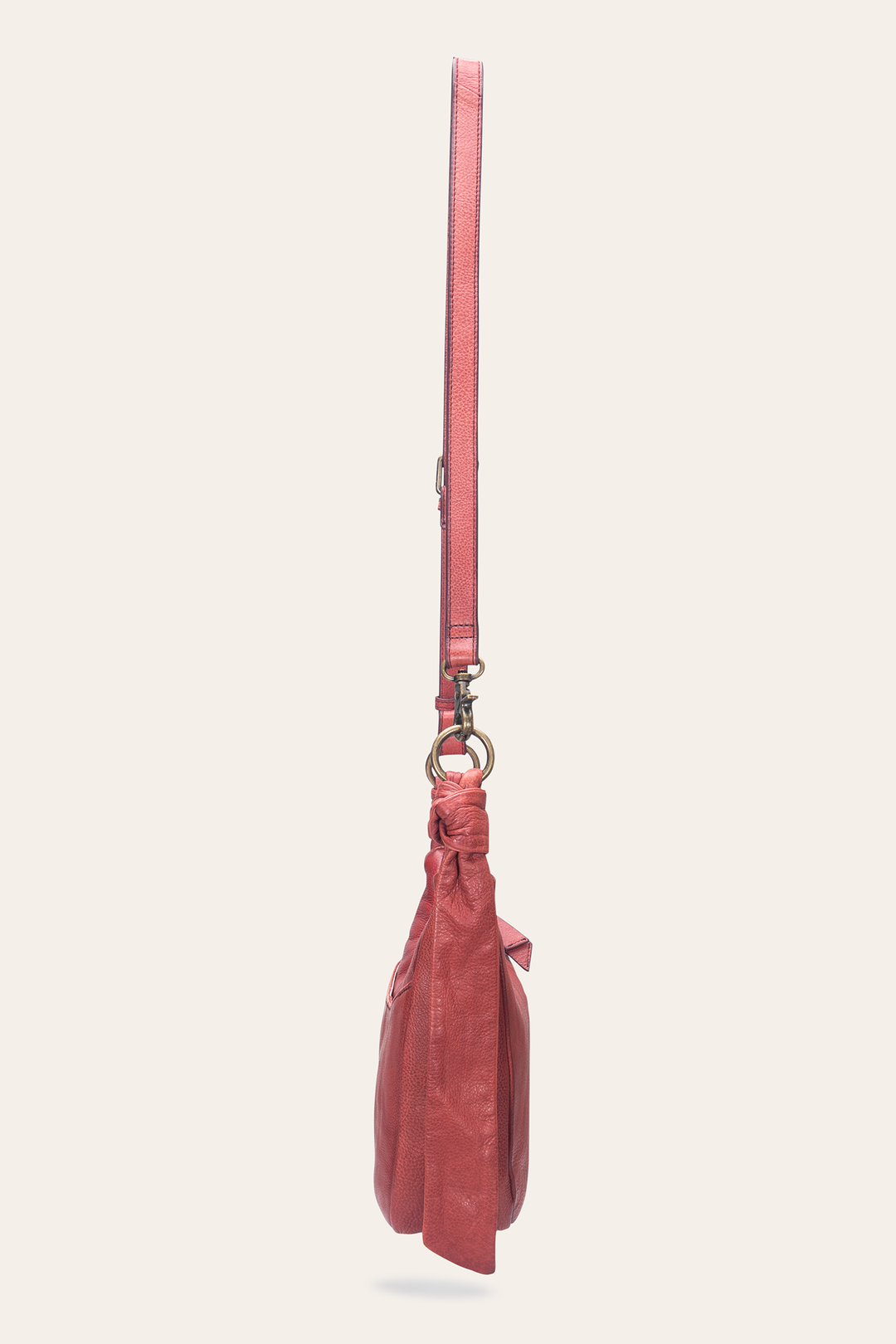 Nora Knotted Crossbody in Burgundy | Frye Everyday