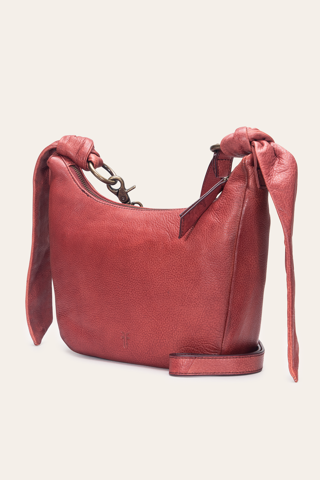 Nora Knotted Crossbody in Burgundy | Frye Everyday