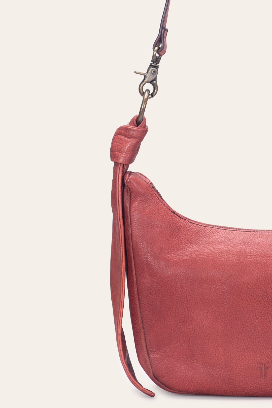Nora Knotted Crossbody in Burgundy | Frye Everyday