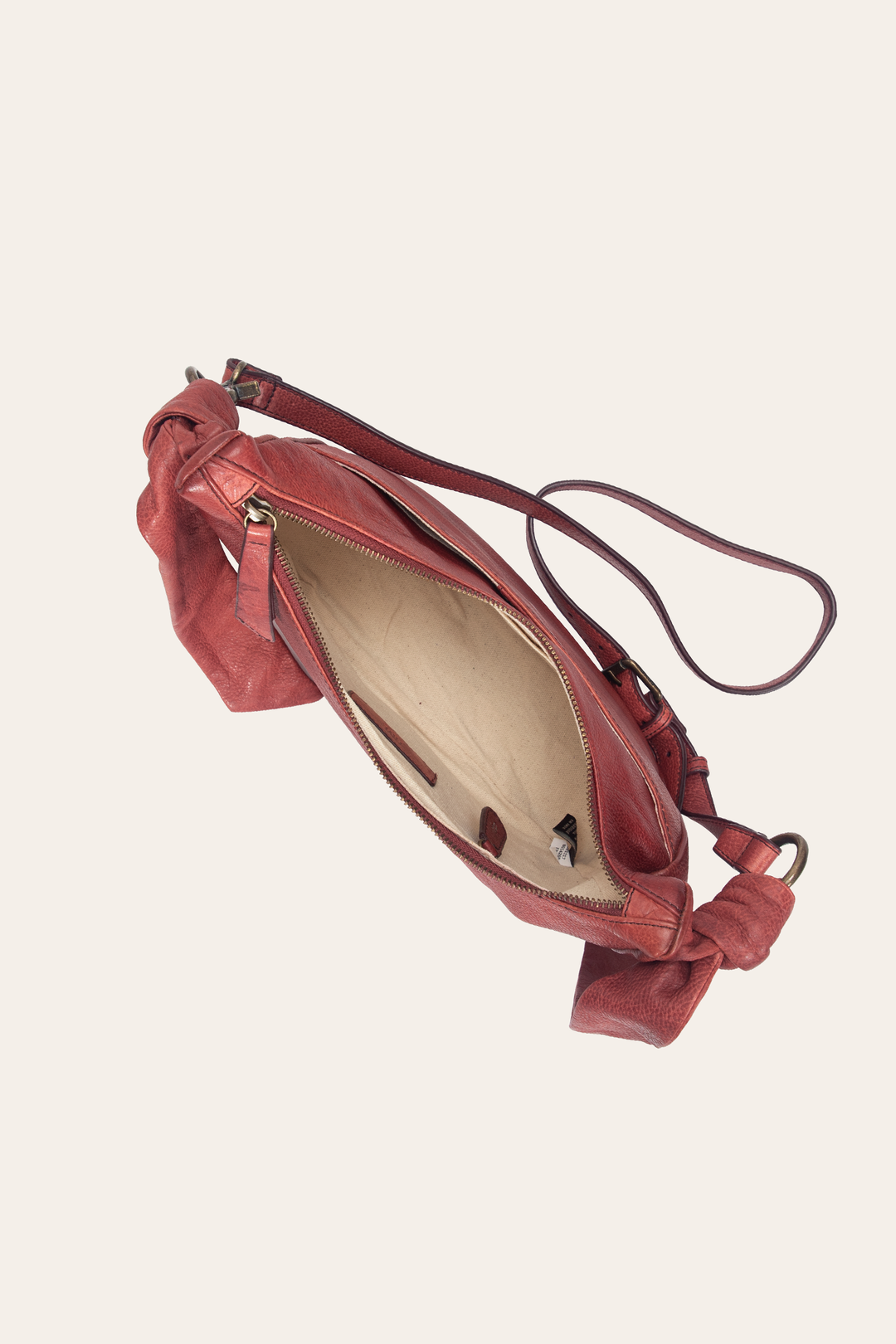 Nora Knotted Crossbody in Burgundy | Frye Everyday