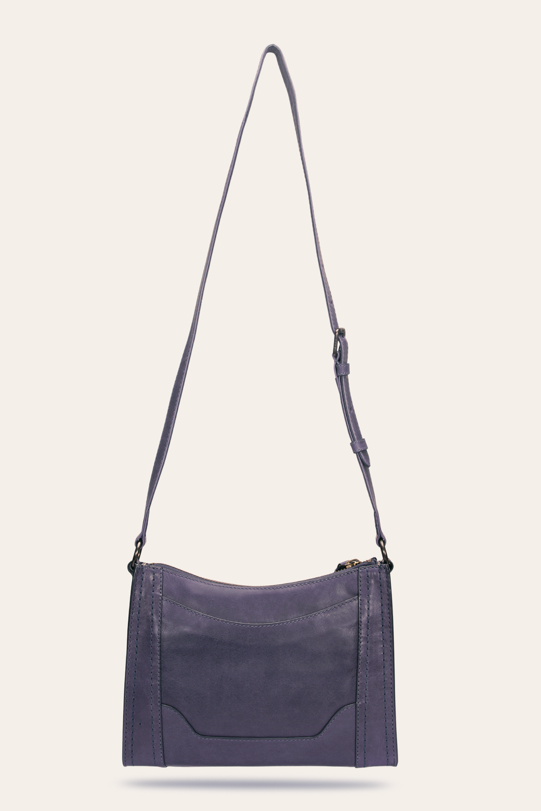 Melissa Eggplant Zip Crossbody | Frye Essential