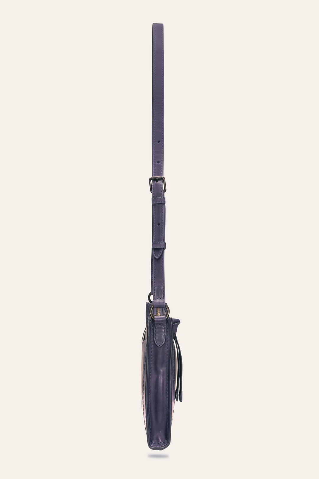 Melissa Eggplant Zip Crossbody | Frye Essential