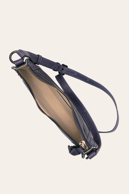 Melissa Eggplant Zip Crossbody | Frye Essential