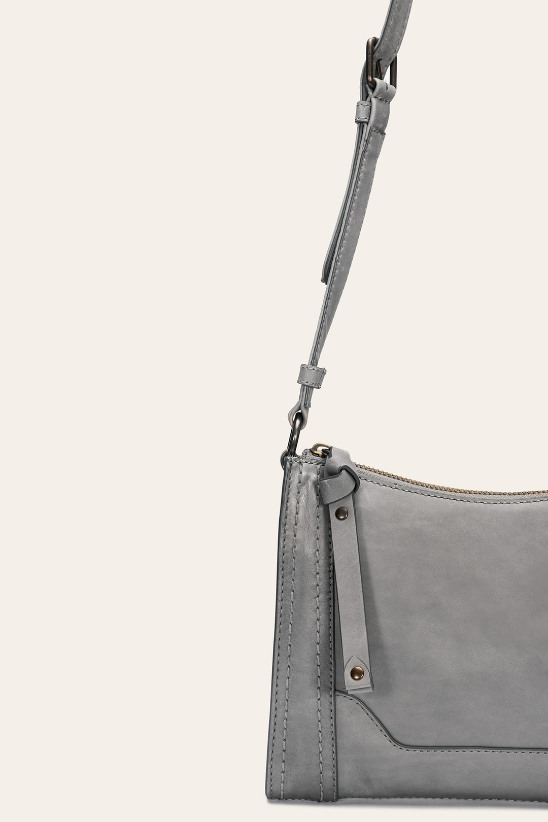 Melissa Zip Crossbody in Shadow | Frye Deals