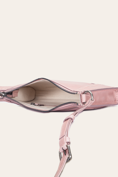 Melissa Zip Crossbody in Woodrose | Frye Trending