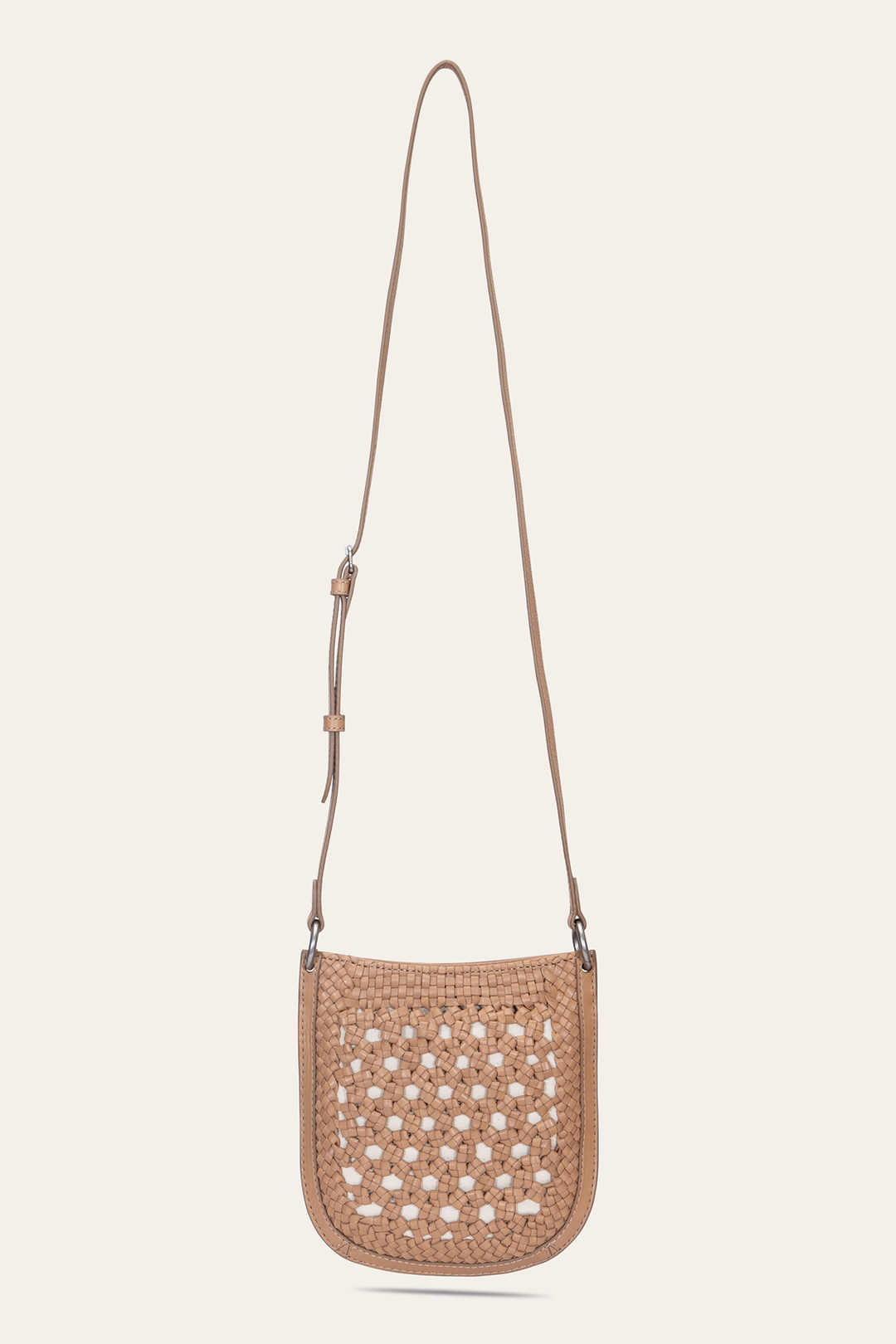 Women's Ella Mini Crossbody Bag in Beige | Frye Trusted