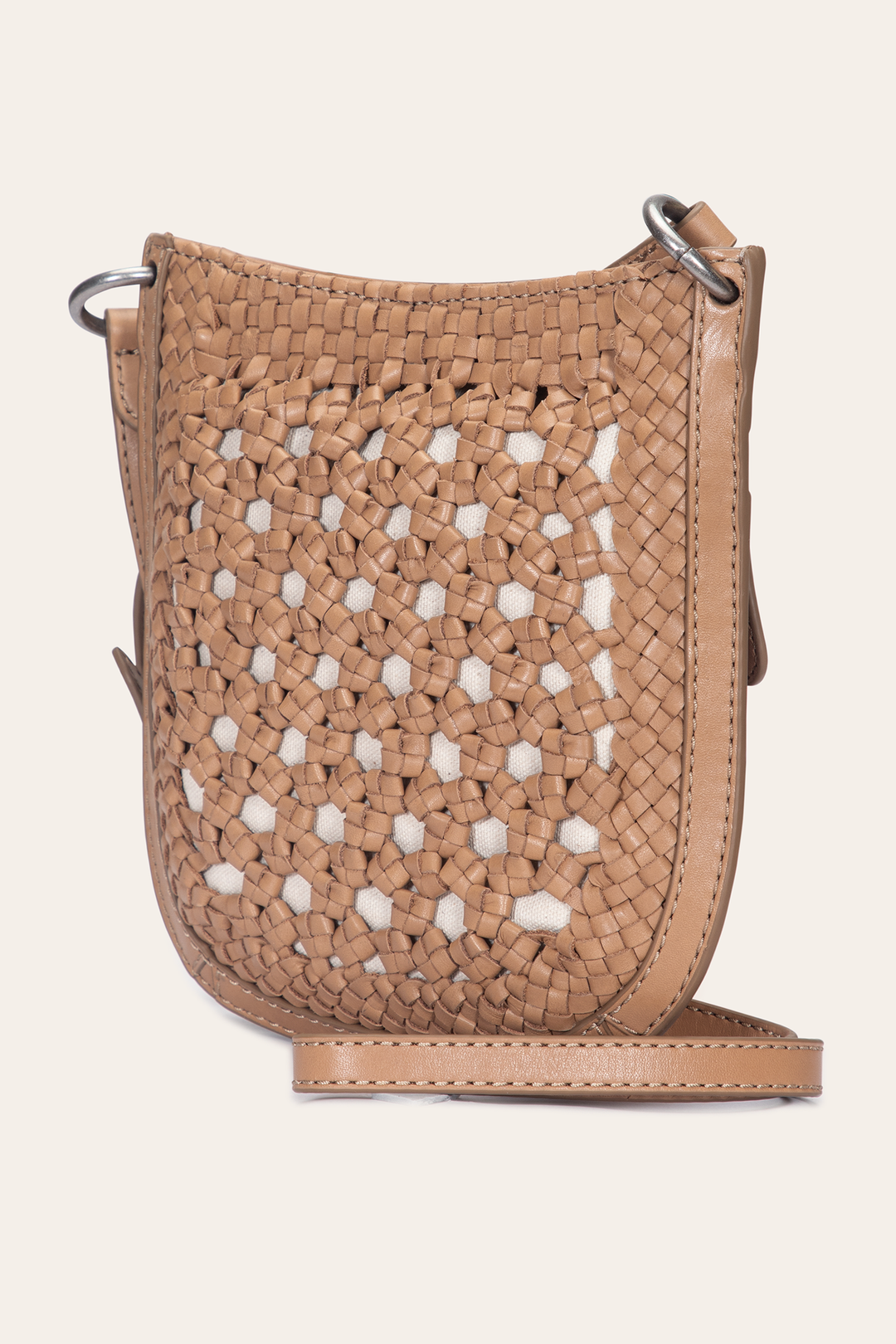 Women's Ella Mini Crossbody Bag in Beige | Frye Trusted