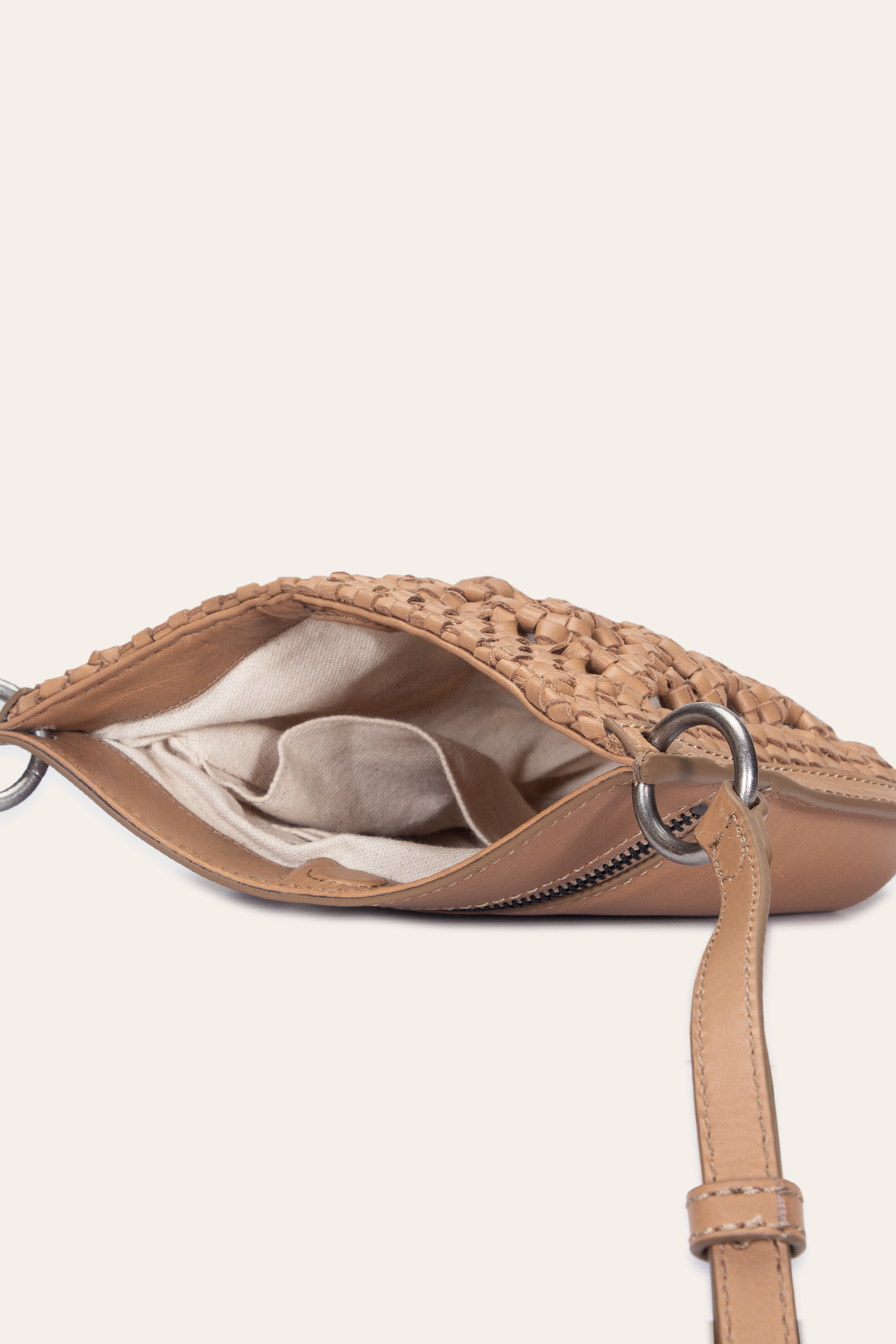 Women's Ella Mini Crossbody Bag in Beige | Frye Trusted