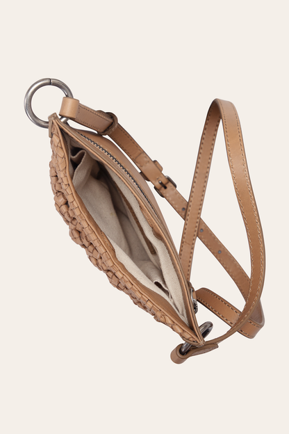 Women's Ella Mini Crossbody Bag in Beige | Frye Trusted