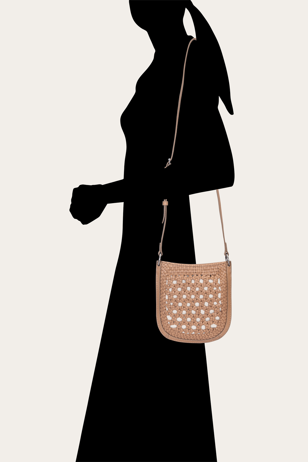 Women's Ella Mini Crossbody Bag in Beige | Frye Trusted
