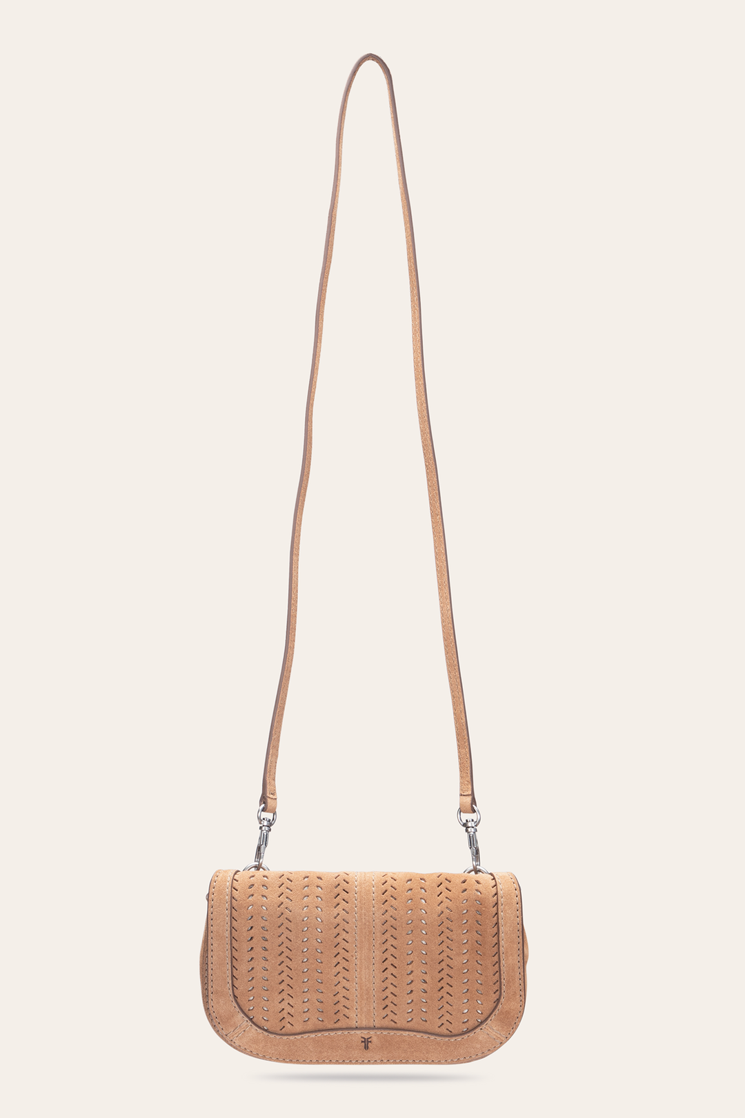 Stella Suede Wallet Crossbody in Beige | Frye Hot Sale