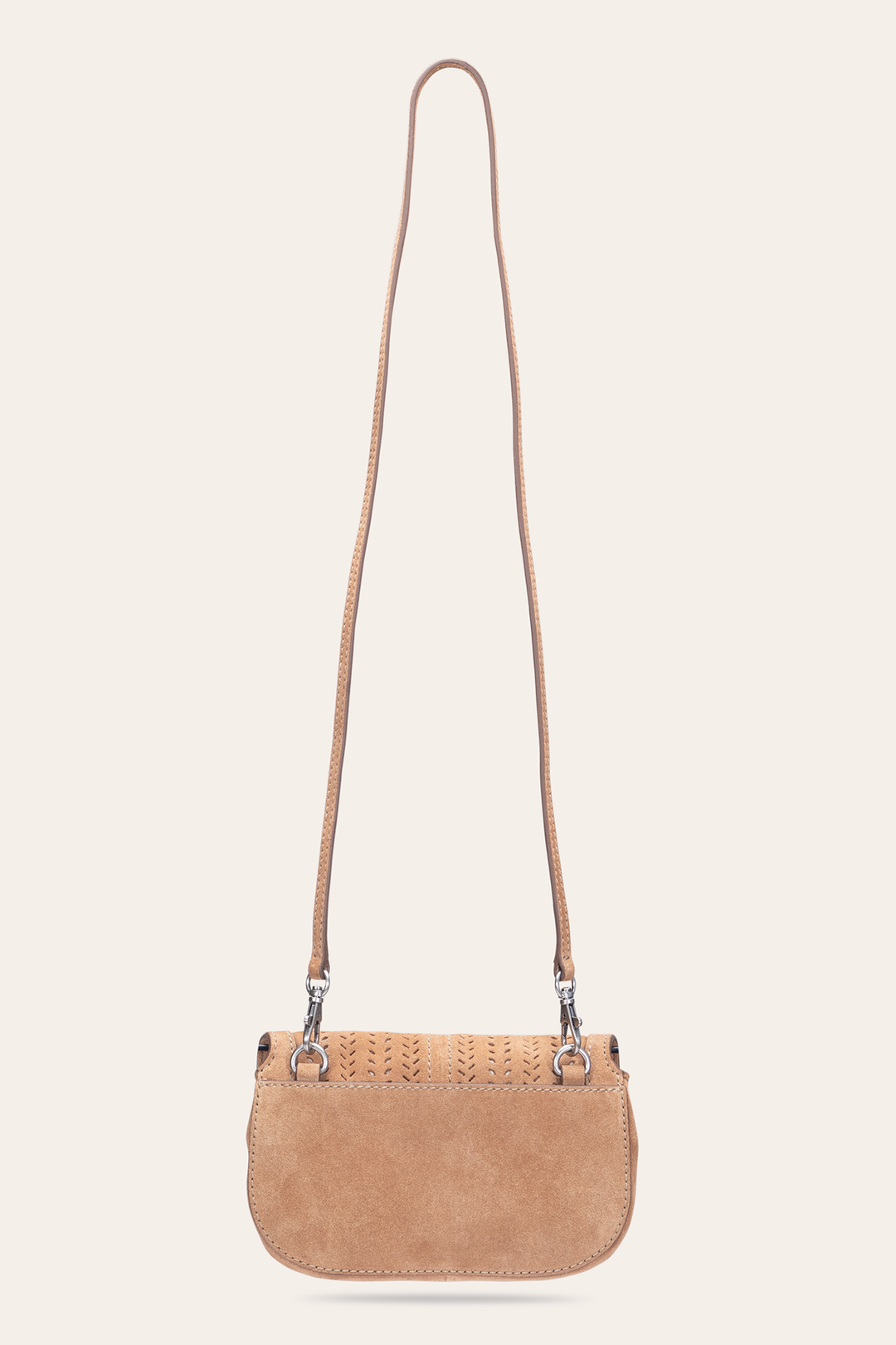 Stella Suede Wallet Crossbody in Beige | Frye Hot Sale