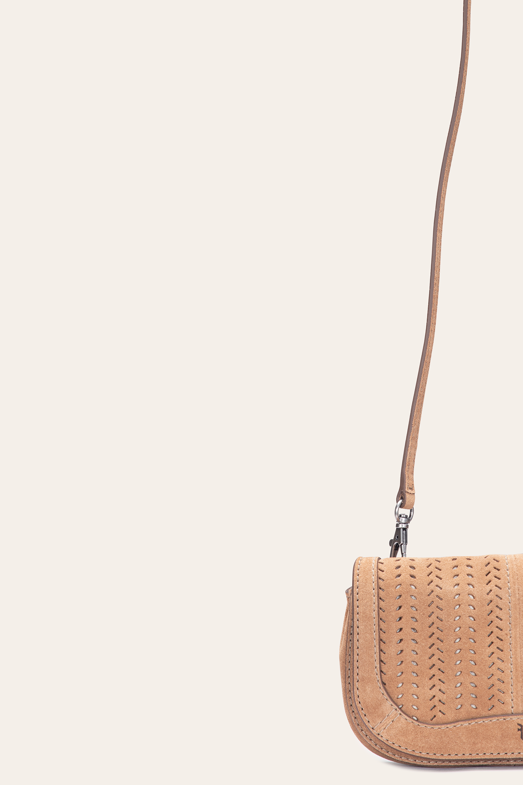 Stella Suede Wallet Crossbody in Beige | Frye Hot Sale