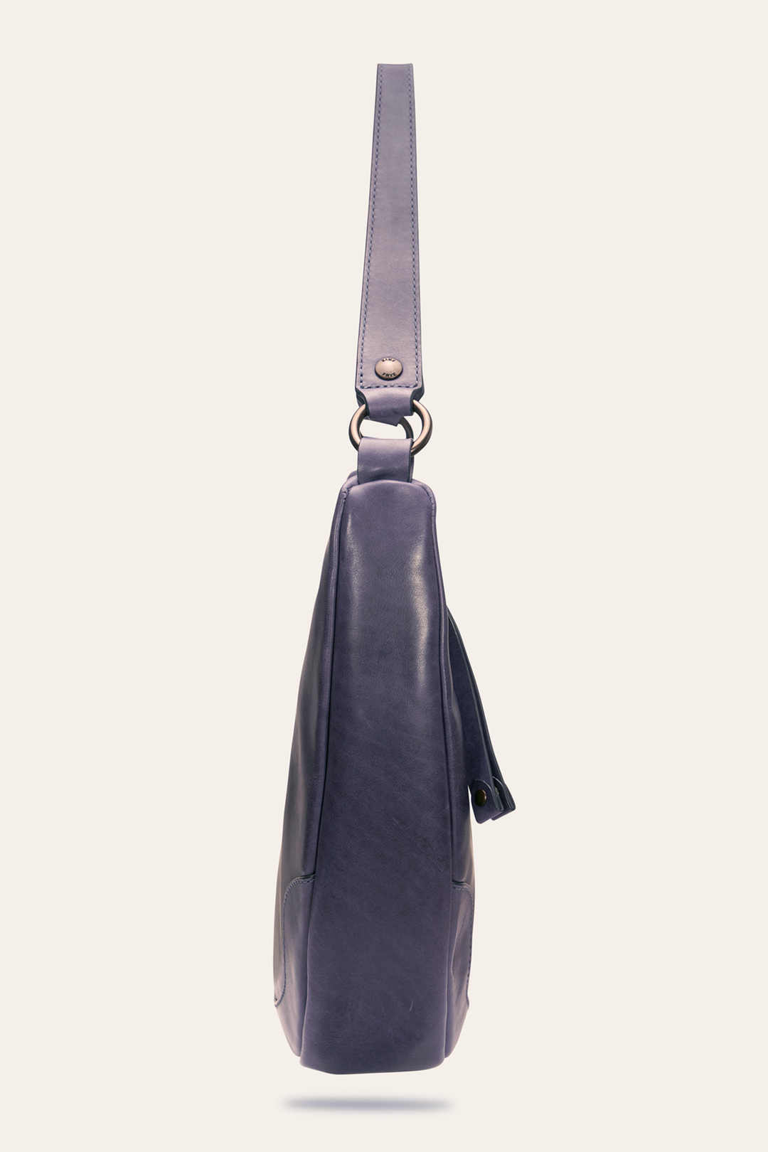 Melissa Crescent Hobo in Eggplant | Frye Premium