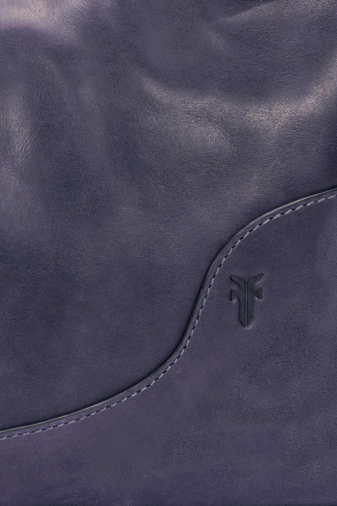 Melissa Crescent Hobo in Eggplant | Frye Premium