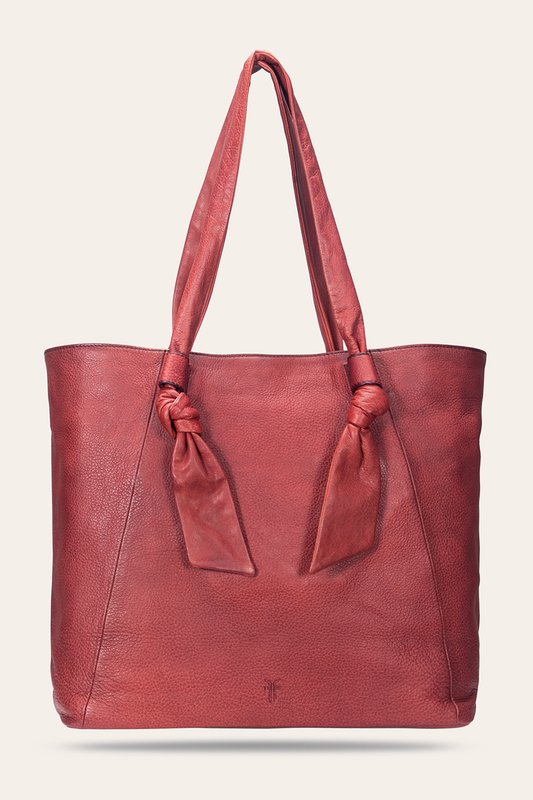 Nora Knotted Tote in Burgundy | Frye Recommended