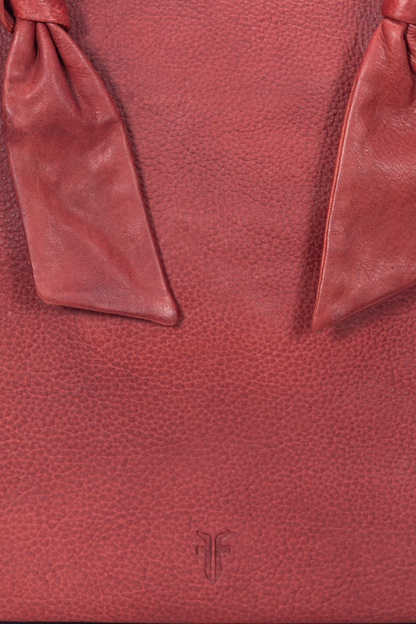 Nora Knotted Tote in Burgundy | Frye Recommended