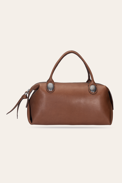 Women's Cheyenne Small Satchel Bag (Cognac) | Frye Trusted