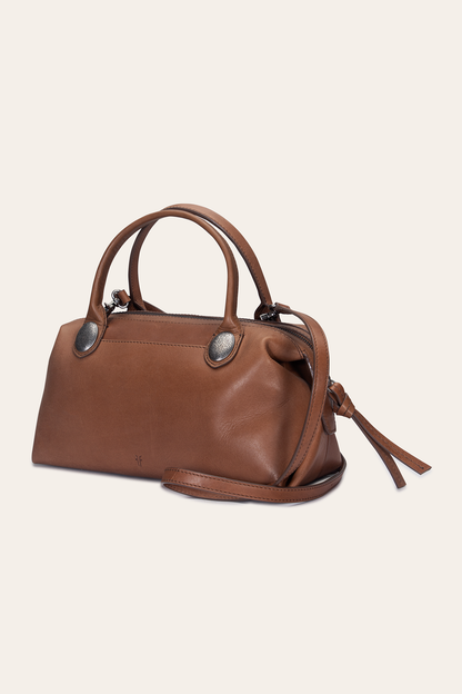 Women's Cheyenne Small Satchel Bag (Cognac) | Frye Trusted
