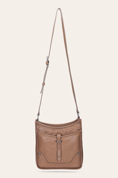 Women's Campus Crossbody Bag (Beige) | Frye Discount
