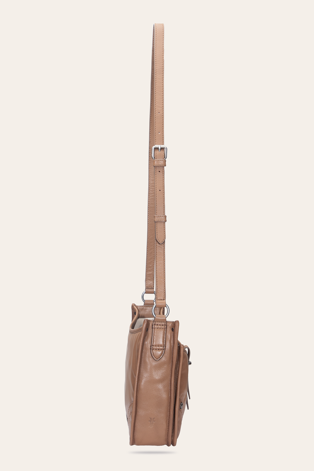 Women's Campus Crossbody Bag (Beige) | Frye Discount