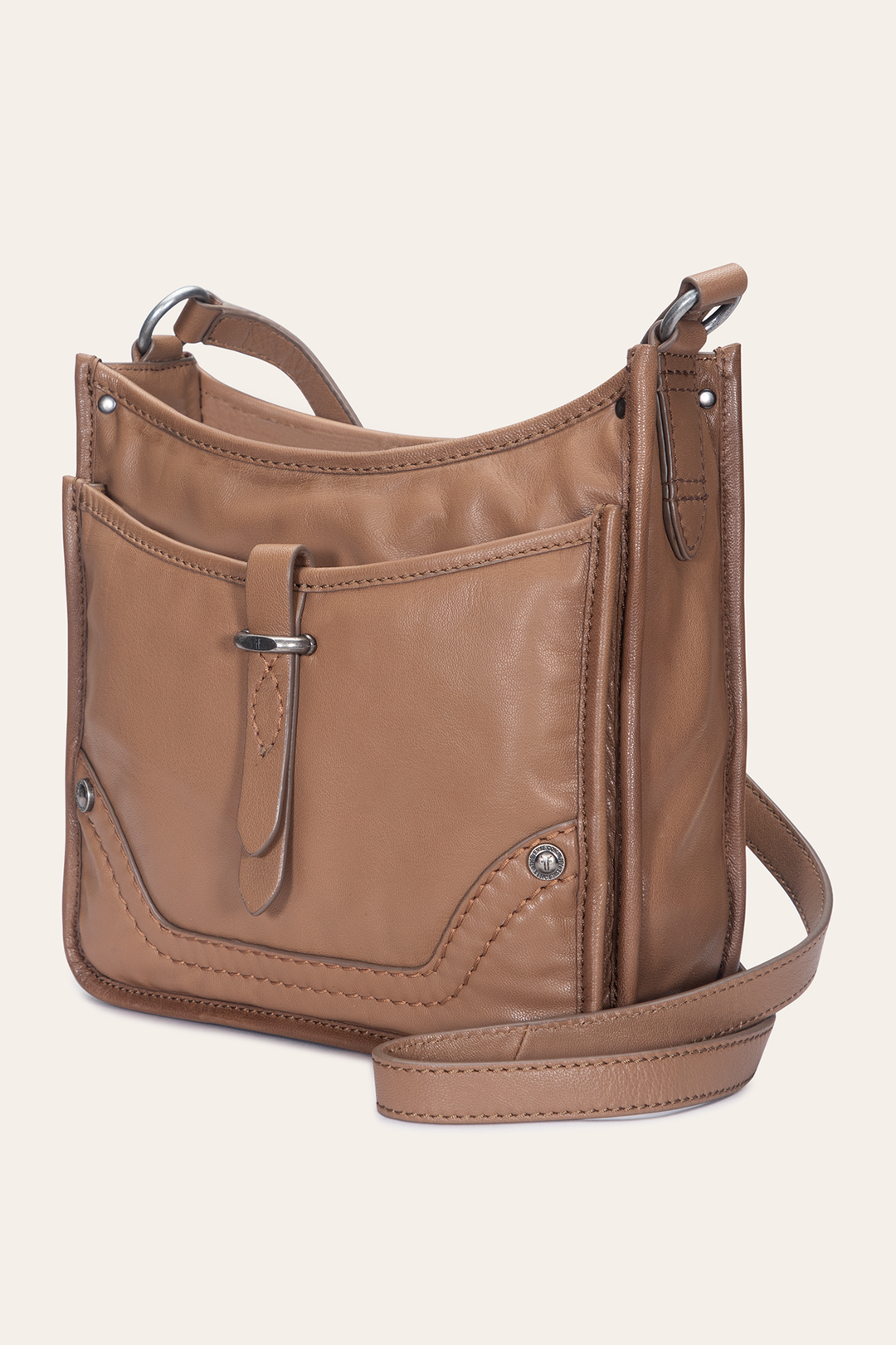 Women's Campus Crossbody Bag (Beige) | Frye Discount