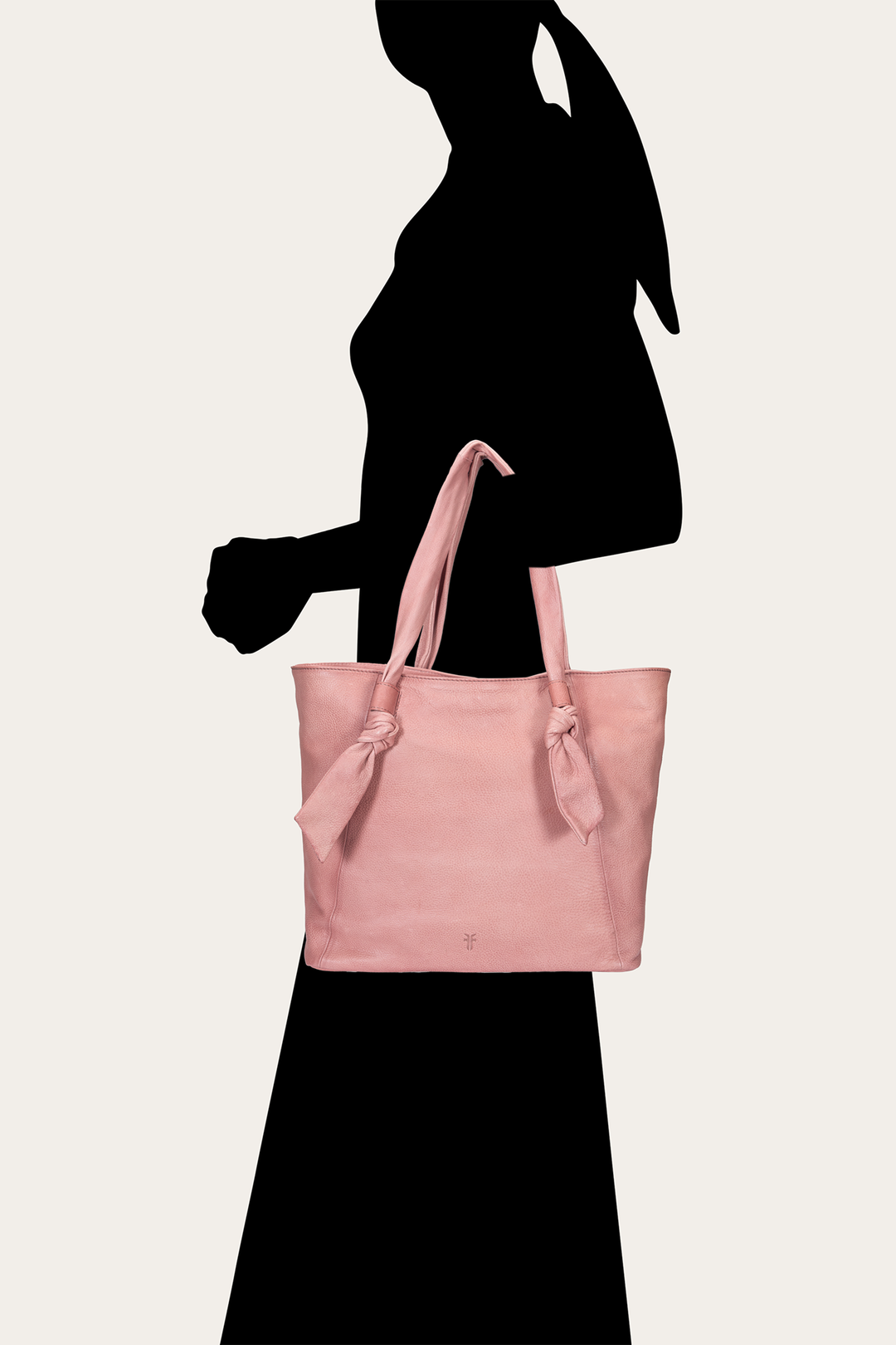 Women's Nora Knotted Tote Bag (Woodrose) | Frye Trusted