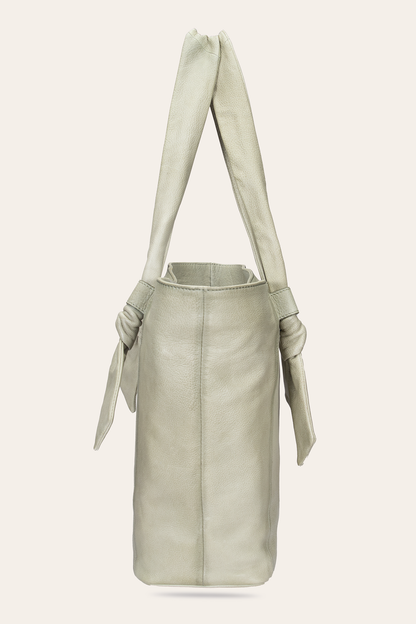 Women's Nora Knotted Tote Bag (Willow) | Frye Signature