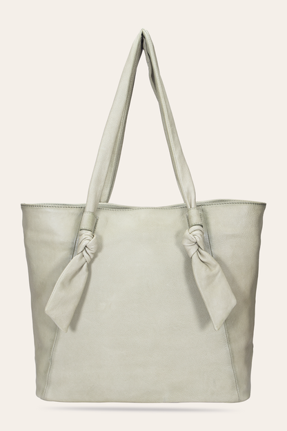 Women's Nora Knotted Tote Bag (Willow) | Frye Signature