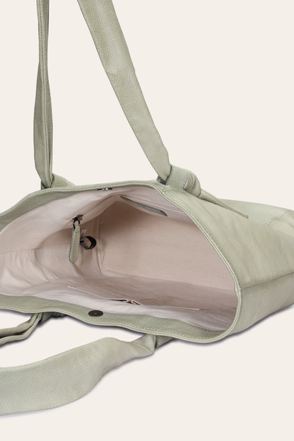 Women's Nora Knotted Tote Bag (Willow) | Frye Signature