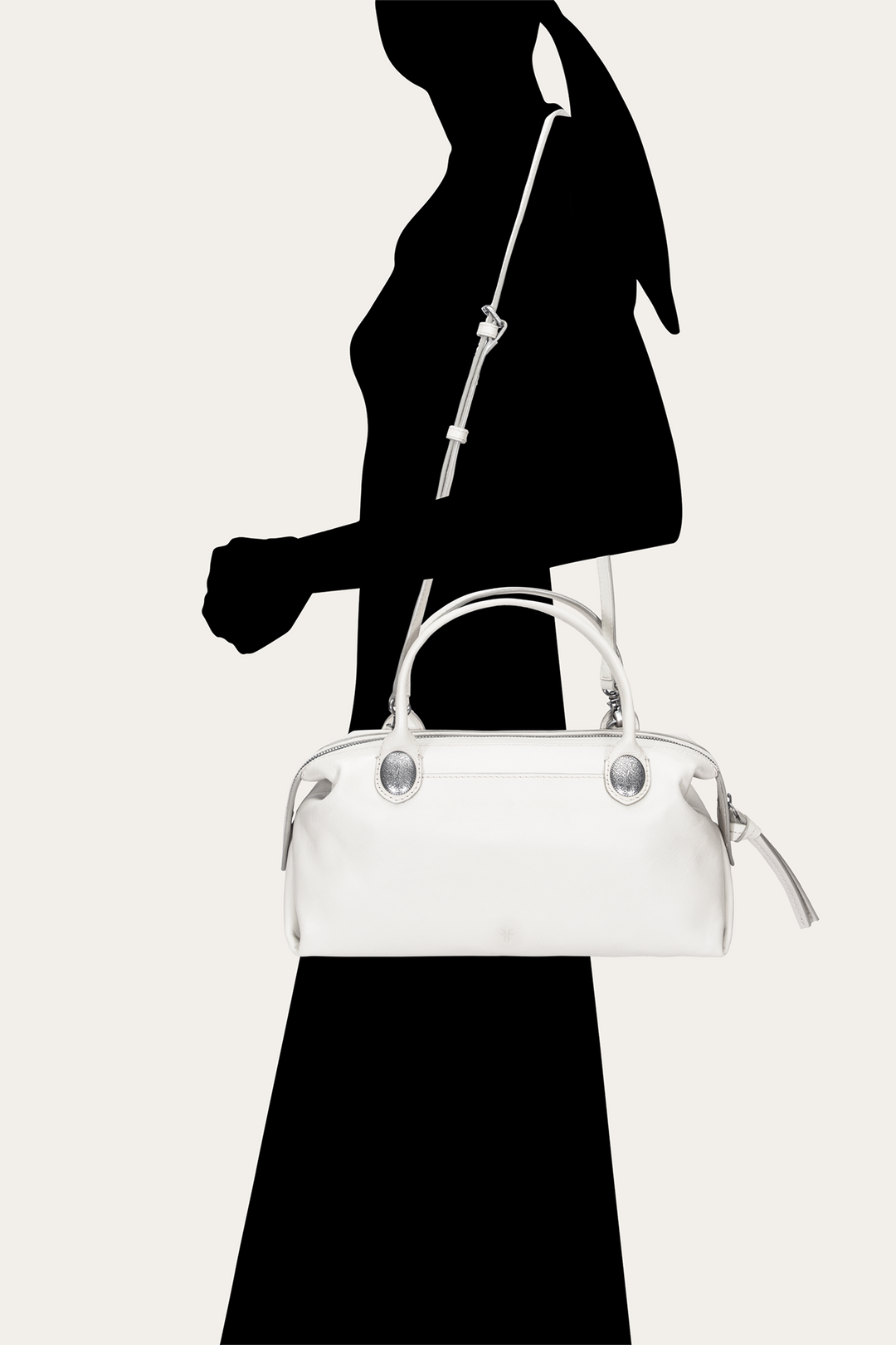 Women's Cheyenne Small Satchel Bag (Oat) | Frye Latest