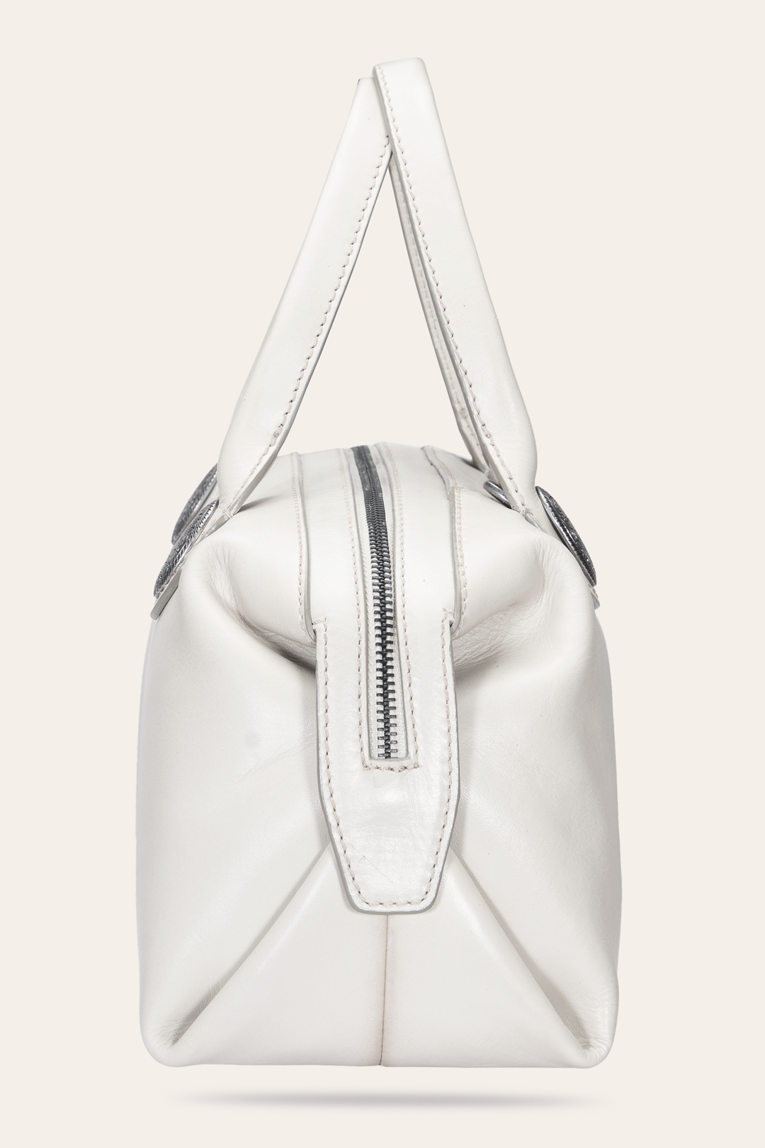Women's Cheyenne Small Satchel Bag (Oat) | Frye Latest
