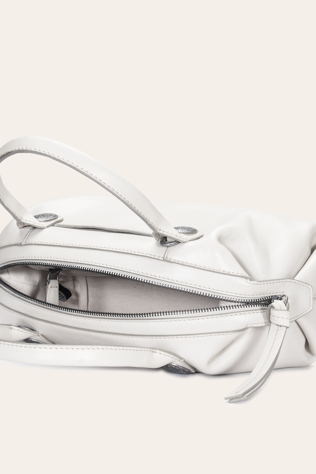 Women's Cheyenne Small Satchel Bag (Oat) | Frye Latest