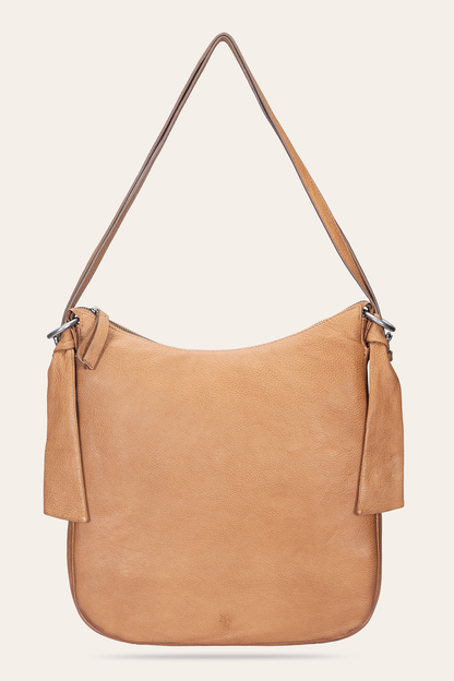 Women's Nora Backpack Hobo Bag (Beige) | Frye Deals