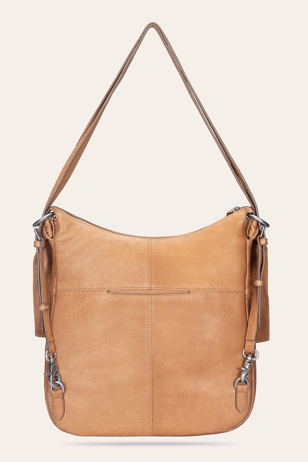 Women's Nora Backpack Hobo Bag (Beige) | Frye Deals