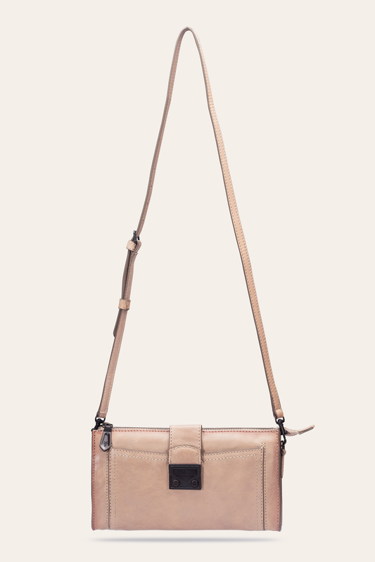 Alex Nude Crossbody Clutch | Frye Value