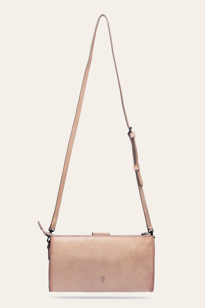 Alex Nude Crossbody Clutch | Frye Value