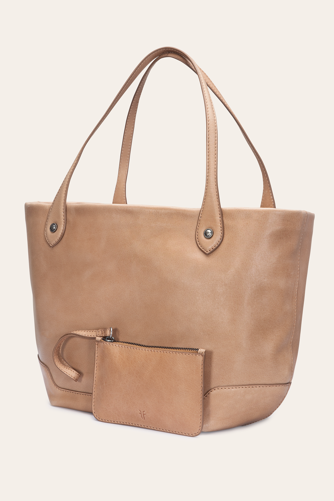 Kenzie Beige Tote | Frye Smart Buy