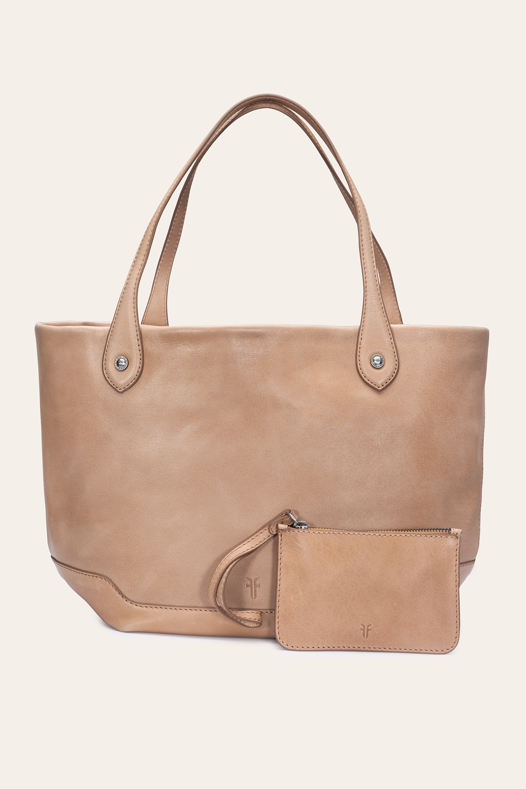 Kenzie Beige Tote | Frye Smart Buy
