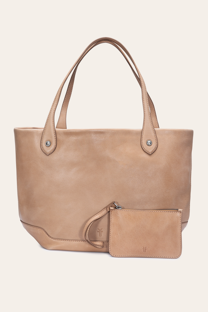 Kenzie Beige Tote | Frye Smart Buy