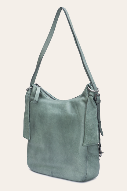 Nora Sky Blue Backpack Hobo | Frye Value