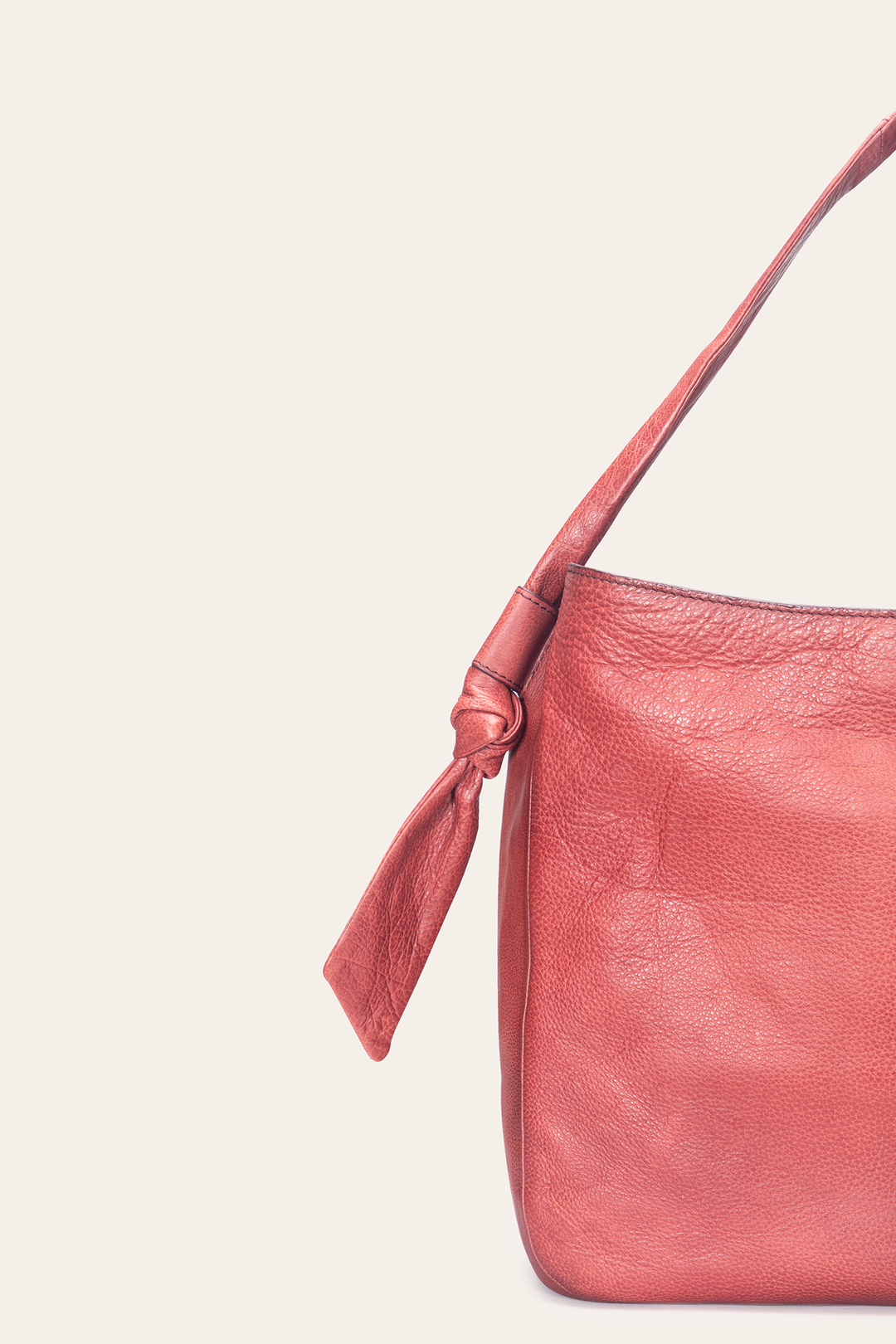 Nora Knotted Hobo in Burgundy | Frye Smart Buy