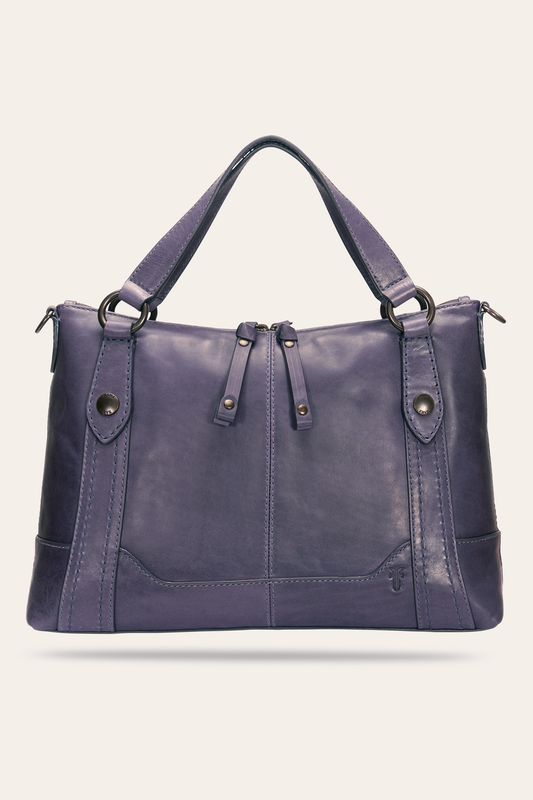 Melissa Eggplant Medium Satchel | Frye Smart Buy