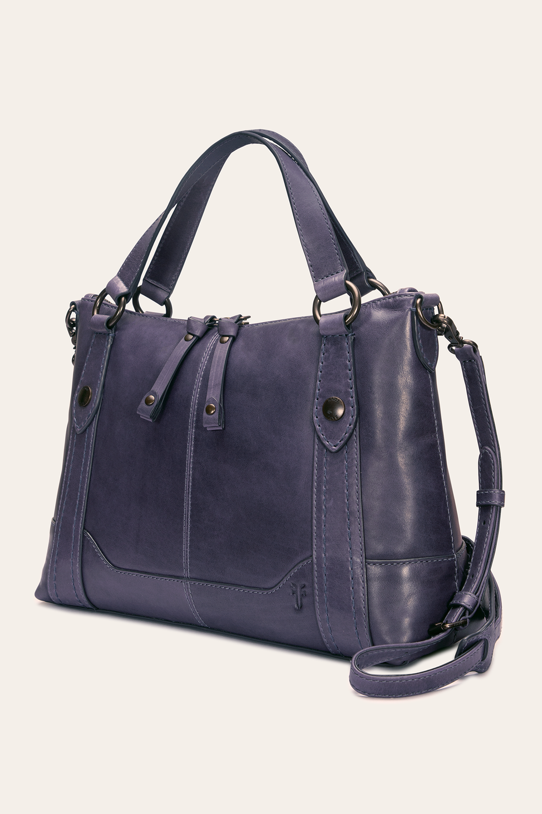 Melissa Eggplant Medium Satchel | Frye Smart Buy