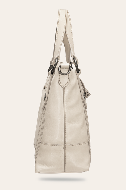 Melissa Nude Medium Satchel | Frye Classic