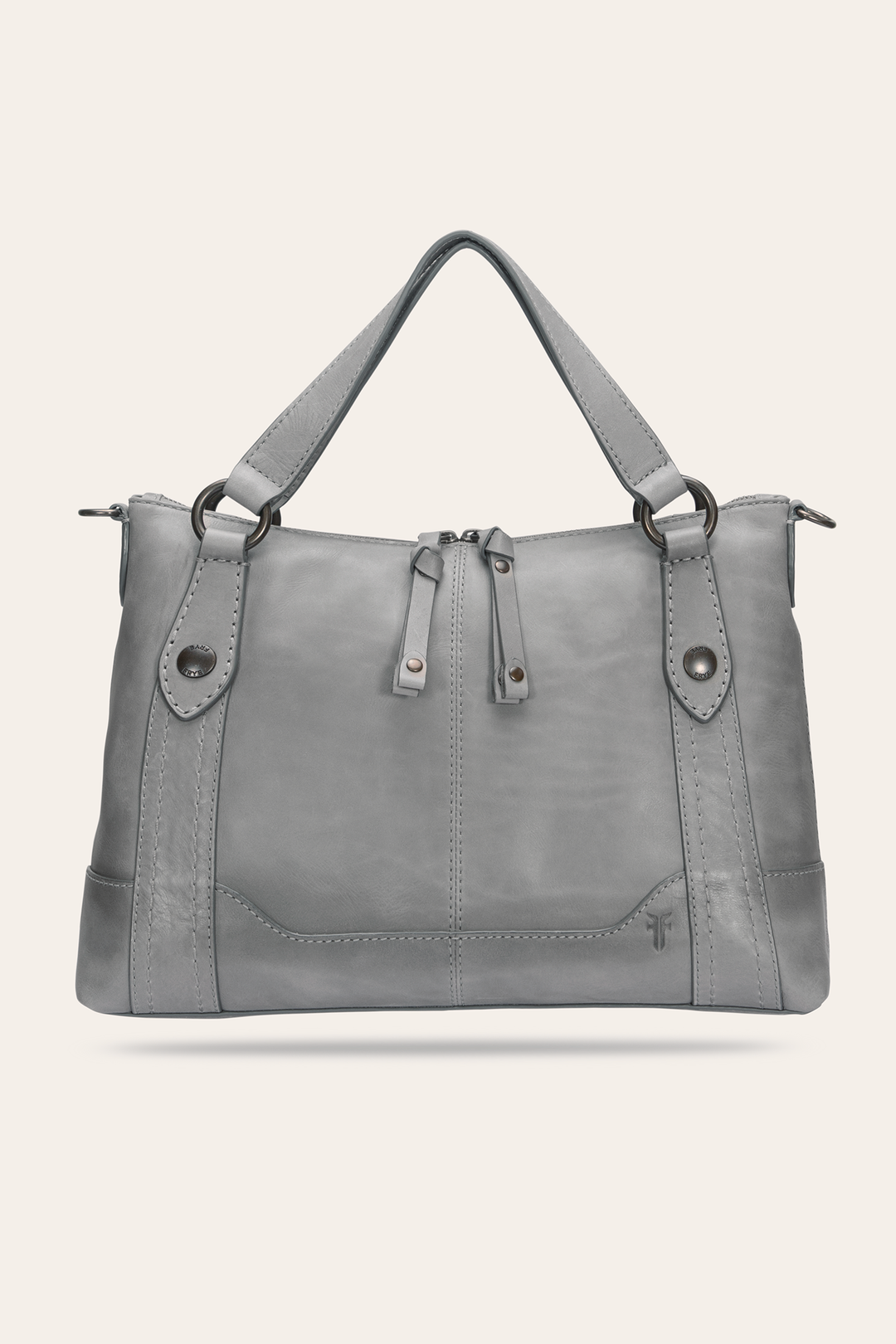 Melissa Medium Satchel in Shadow | Frye Signature